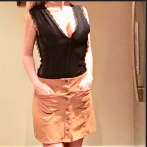 ZARA black lacy bodysuit